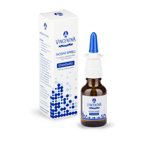 Vincentka VINCENTKA Nosový sprej štandard 25 ml