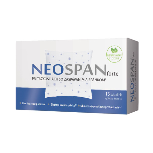 Swiss Neospan Forte 15 kapsúl kúpite na Benulekaren.sk