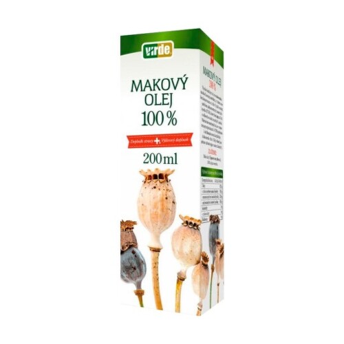 Virde Makový olej 100% 200 ml kúpite na Benulekaren.sk