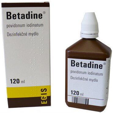 BETADINE Dezinfekčné mydlo 120 ml kúpite na Benulekaren.sk