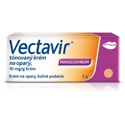 VECTAVIR Tónovaný krém na opary 2 g kúpite na Benulekaren.sk