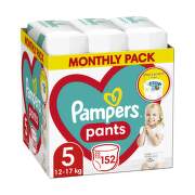 PAMPERS Pants 5, 12-17 kg 152 kusov