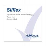 SILFLEX Krytie na rany nepriľnavé 8 x 10 cm 10 ks