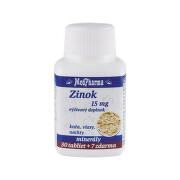 MEDPHARMA Zinok 15 mg 30 + 7 tabliet ZADARMO