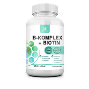 ALLNATURE B-komplex + biotín 120 tabliet