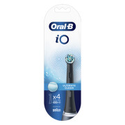 ORAL-B iO Ultimate clean black čistiace náhradné hlavice 4 ks