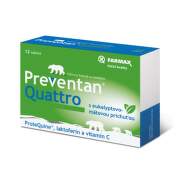 FARMAX Preventan quattro + vitamín C 12 tabliet