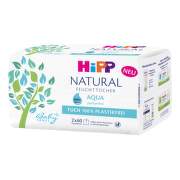 HIPP Babysanft natural vlhčené obrúsky s Bio-mandľovým extraktom 2 x 60 kusov