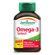 JAMIESON Omega-3 select 1000 mg 150 + 50 kapsúl ZADARMO