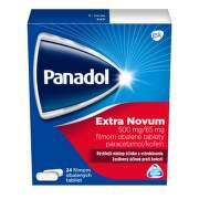 PANADOL Extra Novum 500 mg/65 mg 24 tabliet