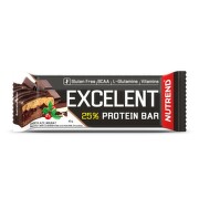 NUTREND Excelent protein bar proteínová tyčinka, čokoláda+nugát s brusnicami 85 g