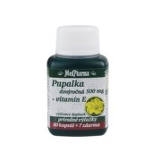 MEDPHARMA Pupalka dvojročná 500 mg s vitamínom E 30 tabliet +7 tabliet ZADARMO