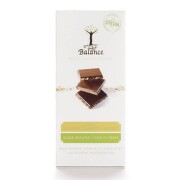 BALANCE Mliečna čokoláda so sladidlom zo stévie s príchuťou pistácie a mandle 85 g