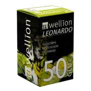 WELLION Leonardo GLU prúžky testovacie (1 balenie) 1x50 ks
