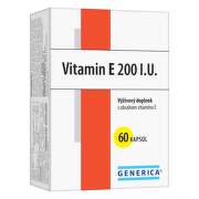 GENERICA Vitamín E 200 I.U. 60 kapsúl