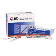 BD Micro fine plus inzulínové striekačky 100 kusov