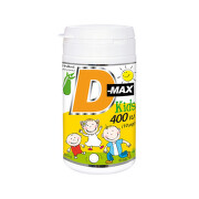 VITABALANS D-max Kids 400 IU 90 žuvacích tabliet