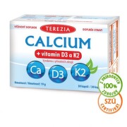 TEREZIA Calcium + vitamín D3 a K2 30 kapsúl