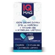 NATUR PRODUKT IQ MAG Horčík + B6 + kyselina listová 60 kapsúl