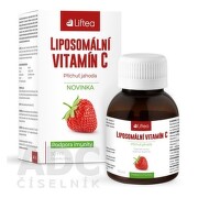 LIFTEA Lipozomálny vitamín C príchuť jahoda 50 ml