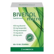 BIOMEDICA Bivenol micro 60 + 10 tabliet ZADARMO