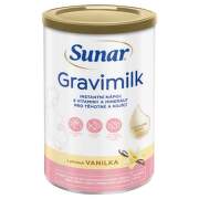 SUNAR Gravimilk s príchuťou vanilka instantný mliečny nápoj 450 g