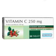 GENERICA Vitamín C 250 mg 30 tabliet
