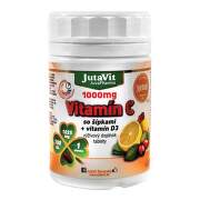 JUTAVIT Vitamín C 1000 mg so šípkami + vitamín D3 100 tabliet