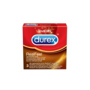 DUREX Real feel prezervatív 3 kusy