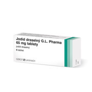 JODID Draselný G.L. Pharma 65 mg 6 tabliet