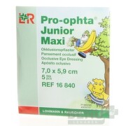 PRO-OPHTA Junior maxi očné krytie 5 kusov