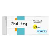 GENERICA Zinok 15 mg 120 tabliet