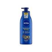 NIVEA Spevňujúce telové mlieko firming Q10 + vitamín C na suchú pokožku 400 ml