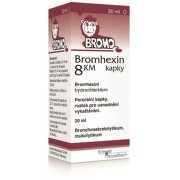 BROMHEXIN 8-kvapky KM 8mg/ml 20 ml
