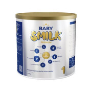 BABYSMILK Premium 1 počiatočná dojčenská mliečna výživa v prášku s colostrom 0 - 6 mesiacov 900 g