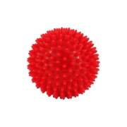 GYMY Masážna loptička ježko červená priemer 9 cm 1 ks