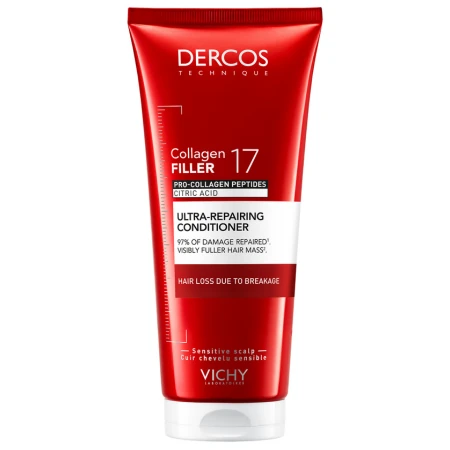 VICHY DERCOS Collagen 17 filler ultra-regeneračný kondicionér na vlasy 200 ml