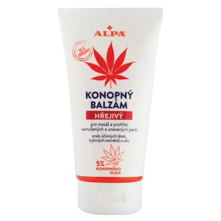 ALPA KONOPNÝ BALZAM hrejivý 150 ml