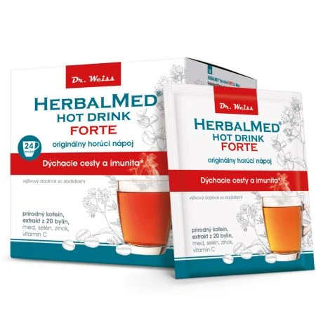 DR. WEISS Herbalmed hotdrink forte 24 v recúšok