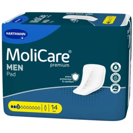 MOLICARE Premium men pad inkontinenčné vložky pre mužov 3 kvapky 14 ks
