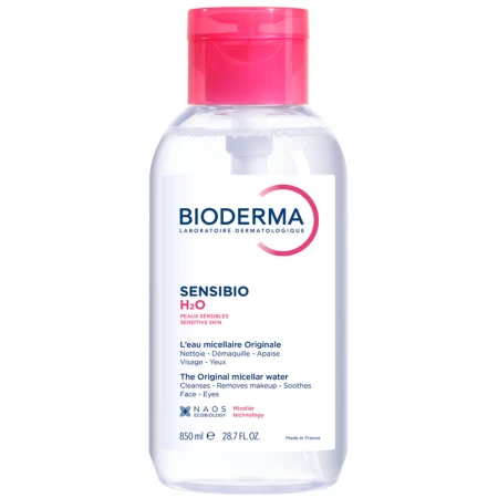 BIODERMA Sensibio H2O micelárna voda na citlivú pleť 850 ml