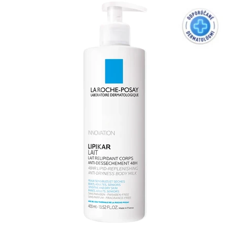 LA ROCHE-POSAY Lipikar lait telové mlieko 400 ml