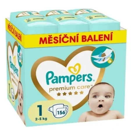 PAMPERS Premium Care 1 2-5kg 156 ks