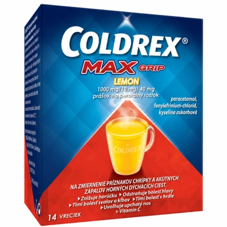 COLDREX Maxgrip lemon 14 ks
