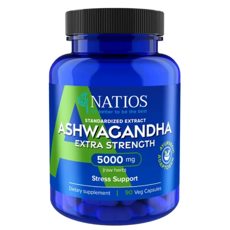 NATIOS Ashwagandha extract extra strength 5000 mg 90 kapsúl