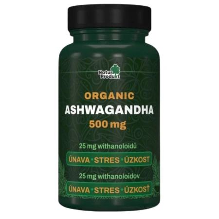 NATURPRODUKT Ashwagandha 500 mg 60 kapsúl