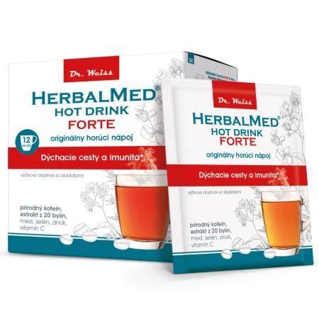 DR. WEISS Herbalmed hotdrink forte 12 vrecúšok