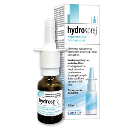 GENERICA Hydrosprej 3 % s kyselinou hyalurónovou a tymianom 15 ml