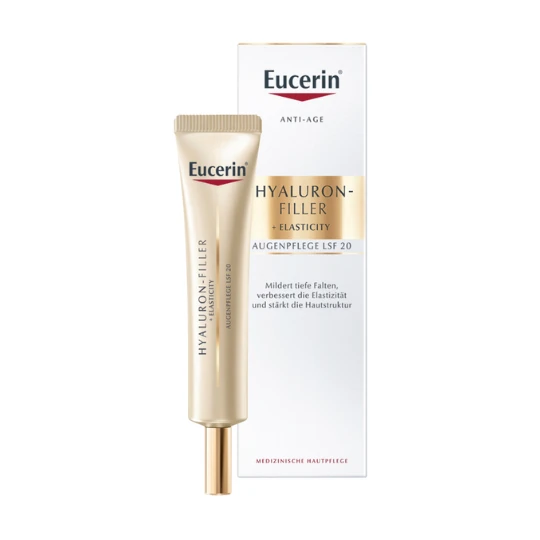 EUCERIN Hyaluron-filler + elasticity očný krém spf 20 15 ml