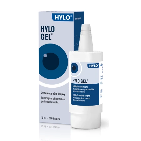 HYLO Gél očné kvapky 10 ml